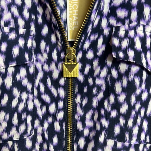 MICHAEL MICHAEL KORS WOMEN LONG SLEEVE BLOUSE SIZE LARGE BRAND NEW - Picture 4 of 7